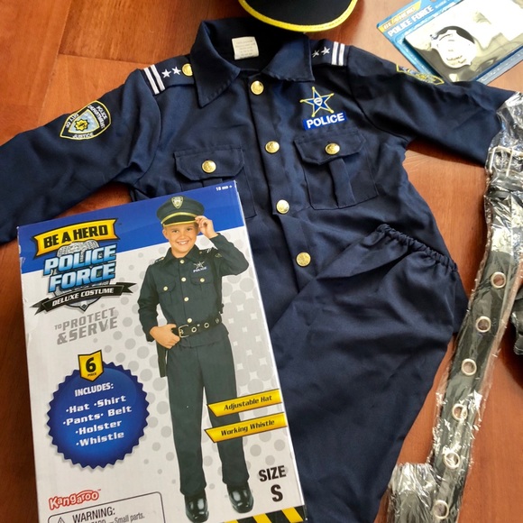 kangaroo Other - KIDS POLICE FORCE COSTUME